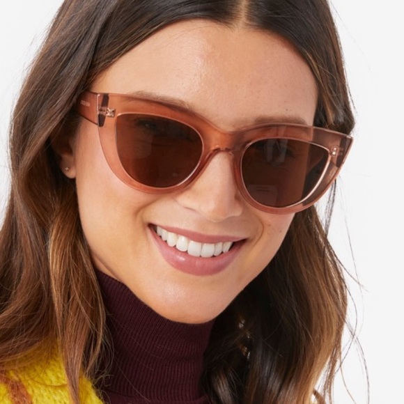 Amber Sceats Cateye Pink Sunglasses - Picture 7 of 8